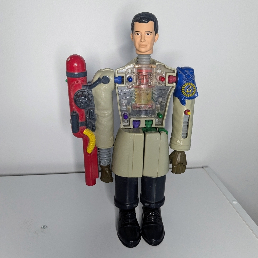 1999 McDonald's Inspector Gadget action figure NOT complete for parts 11" tall